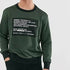 Diesel sweatshirt סווטשרט דיזל לגבר בצבע ירוק זית